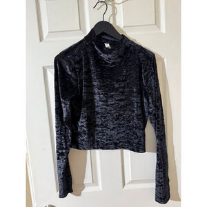 Lululemon Align mock neck crushed velvet